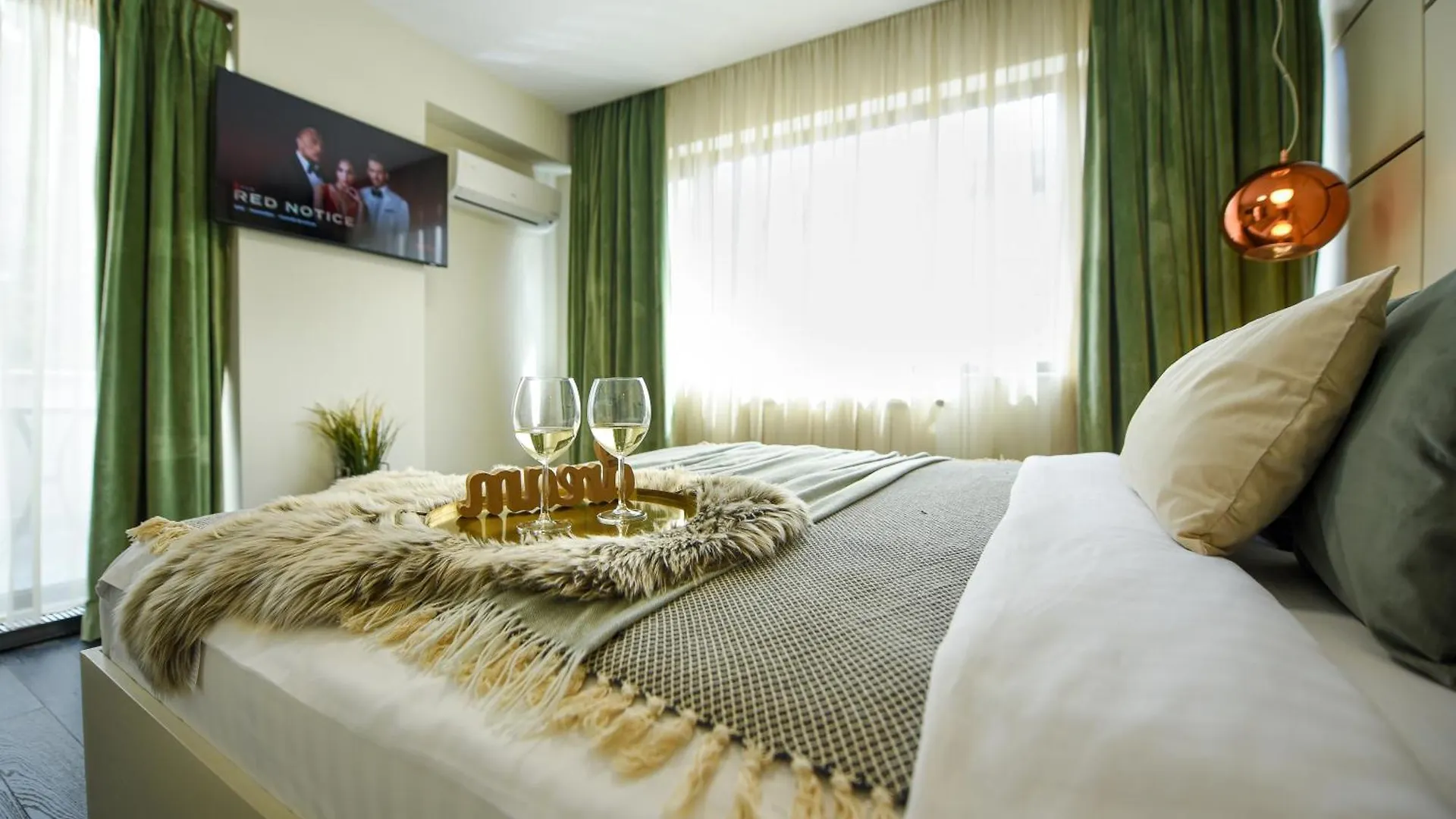 The Maze - Herastrau Penthouse & Rooftop Terrace Apartman Bukarest Románia